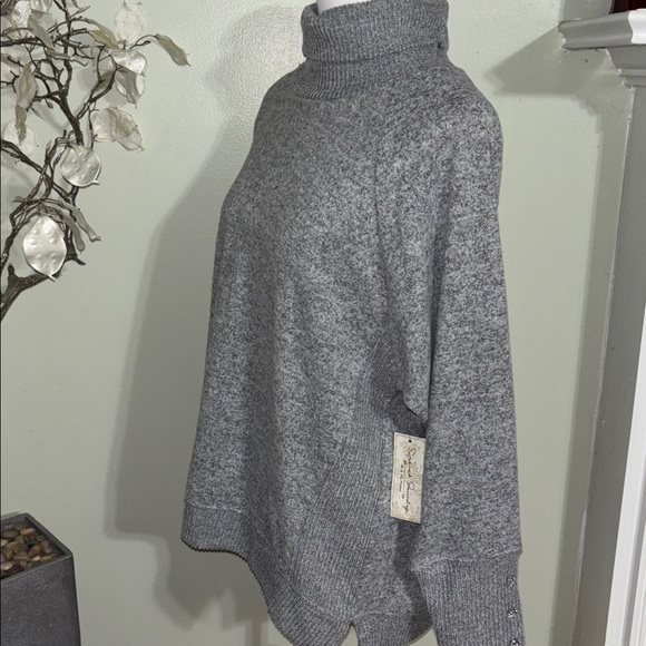 French Laundry Heather Gray Turtleneck Sweater - Picture 6 of 6